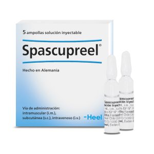 SPASCUPREEL x 5 AMPOLLAS INYECTABLES