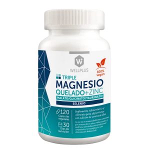 MAGNESIO QUELADO + ZINC x120 CAPSULAS VEGETALES