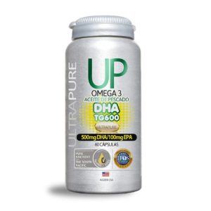 UP OMEGA 3 DHA TG600 x 60 CAPSULAS